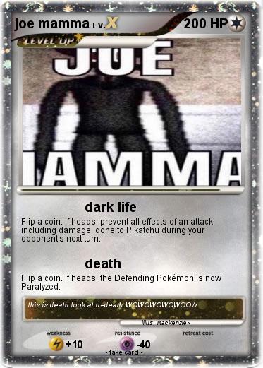 Pokemon joe mamma