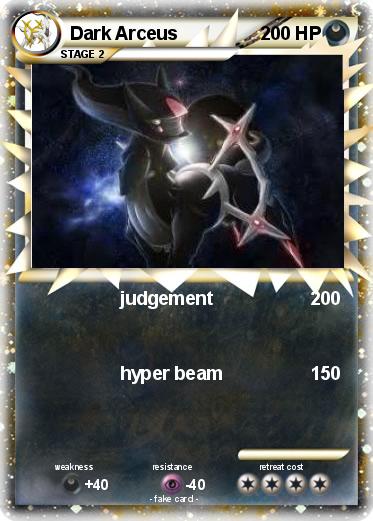 Pokemon Dark Arceus