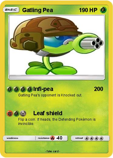 Pokemon Gatling Pea