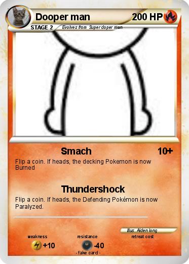 Pokemon Dooper man