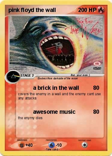 Pokemon pink floyd the wall