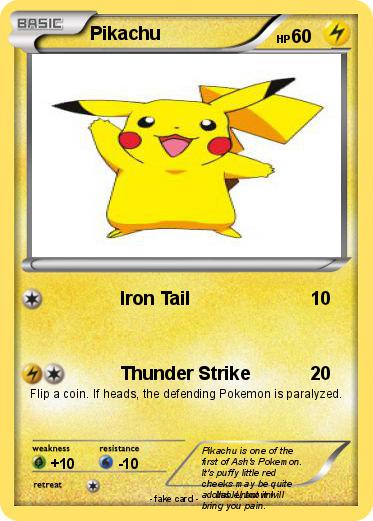 Pokemon Pikachu