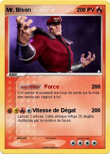 Pokemon Mr. Bison