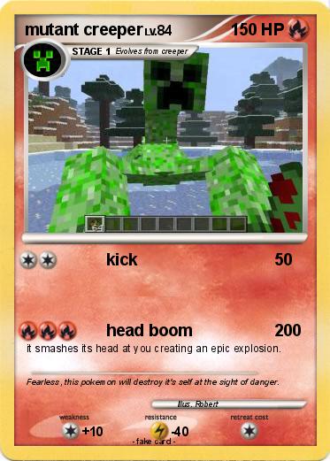 Pokemon mutant creeper