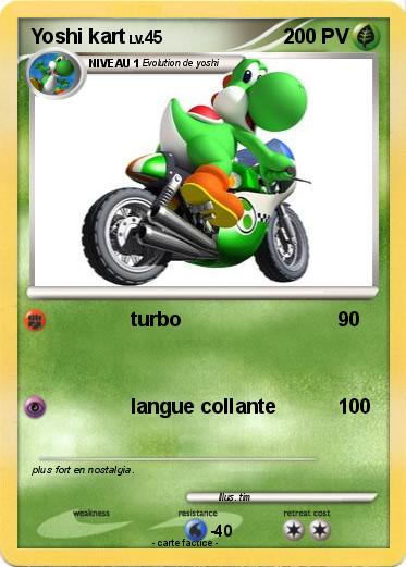 Pokemon Yoshi kart