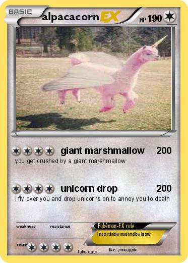 Pokemon alpacacorn