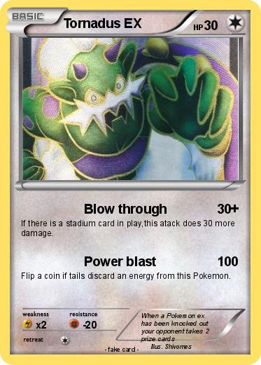 Pokemon Tornadus EX