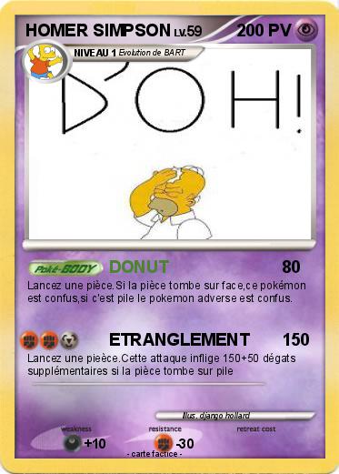 Pokemon HOMER SIMPSON