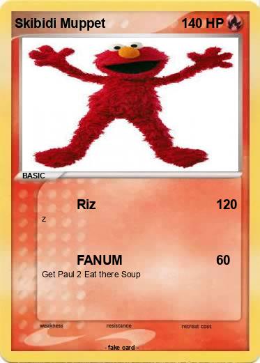 Pokemon Skibidi Muppet