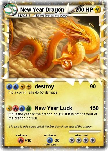 Pokemon New Year Dragon
