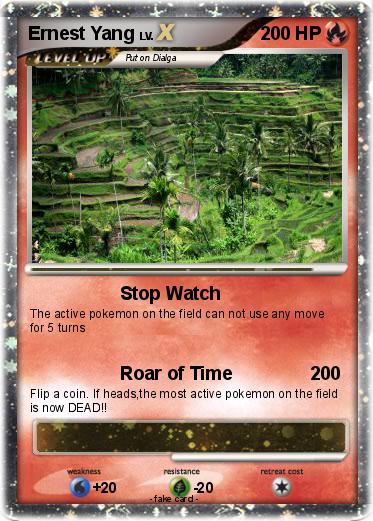 Pokemon Ernest Yang