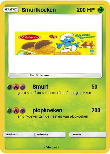 Pokemon Smurfkoeken