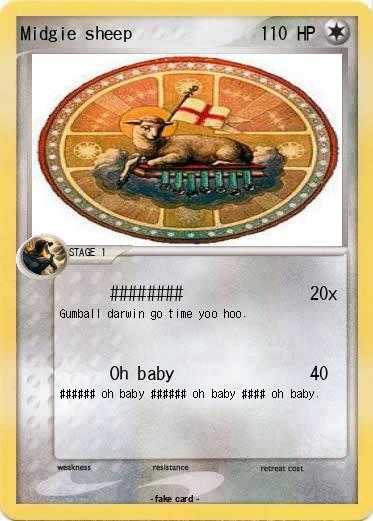 Pokemon Midgie sheep