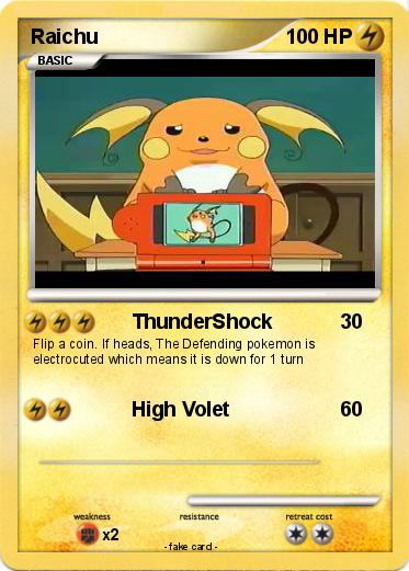 Pokemon Raichu