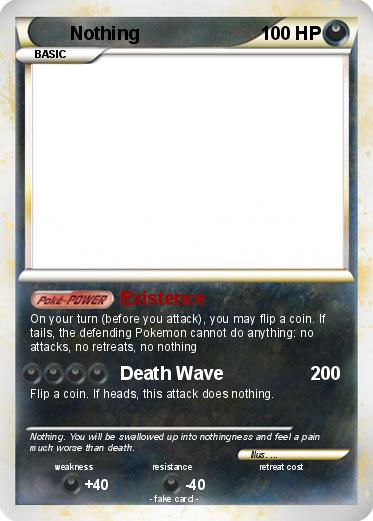 Pokemon Nothing