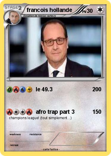 Pokemon francois hollande