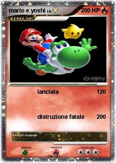 Pokemon mario e yoshi