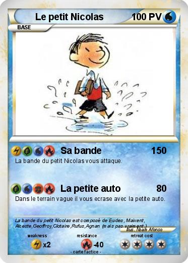 Pokemon Le petit Nicolas