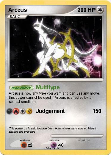 Pokemon Arceus
