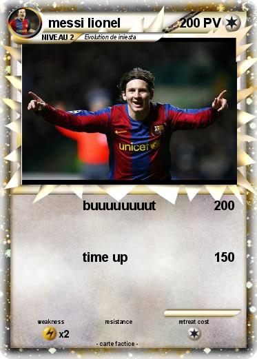 Pokemon messi lionel