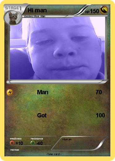 Pokemon Hi man