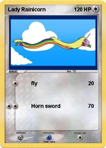 Pokemon Lady Rainicorn