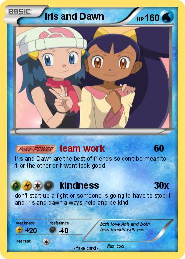 Pokemon Iris and Dawn