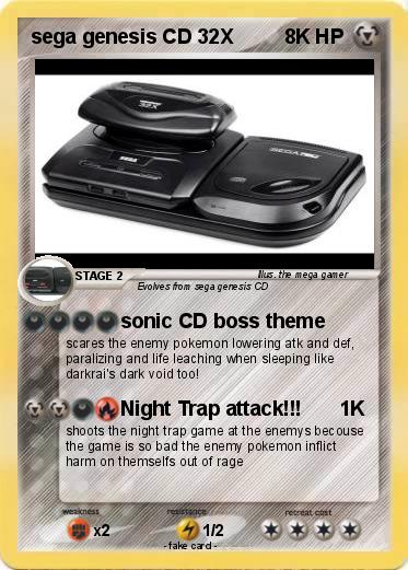 Pokemon sega genesis CD 32X