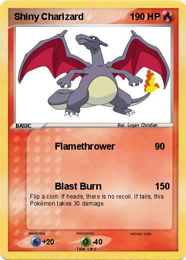 Pokemon Shiny Charizard