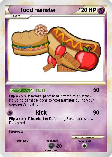 Pokemon food hamster