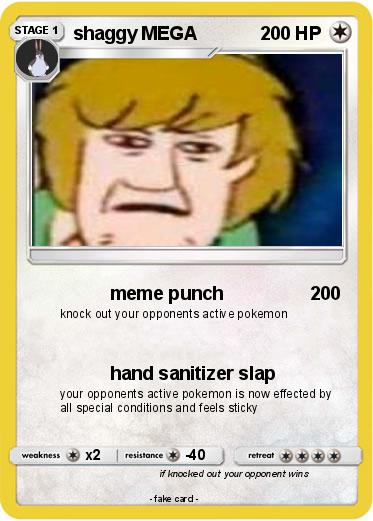Pokemon shaggy MEGA