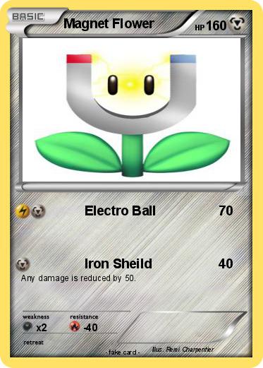 Pokemon Magnet Flower
