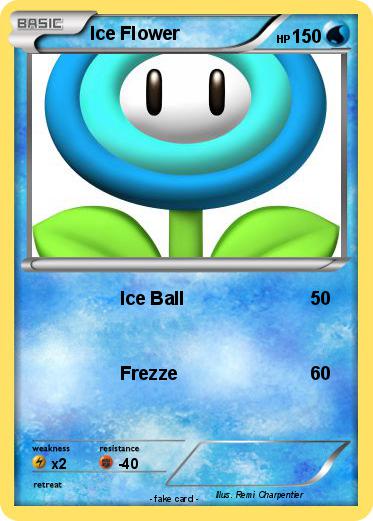 Pokemon Ice Flower