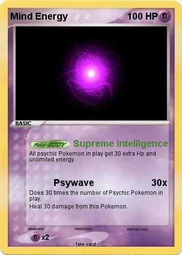 Pokemon Mind Energy