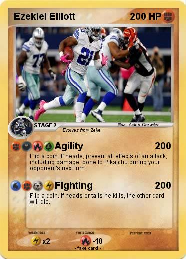 Pokemon Ezekiel Elliott
