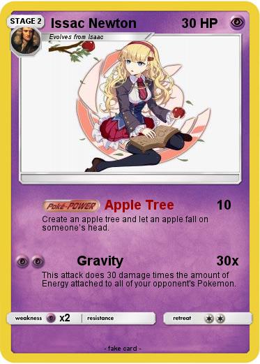 Pokemon Issac Newton