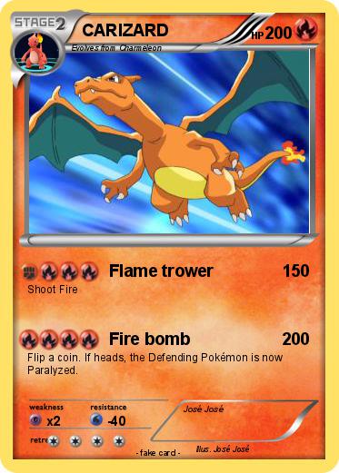 Pokemon CARIZARD