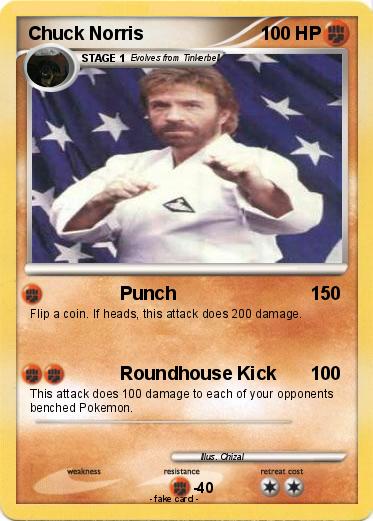 Pokemon Chuck Norris