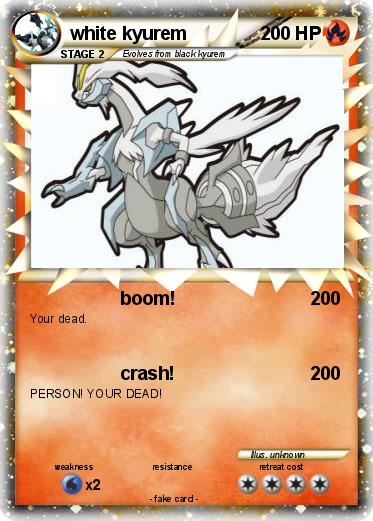 Pokemon white kyurem