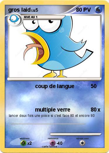 Pokemon gros laid