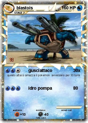 Pokemon blastois