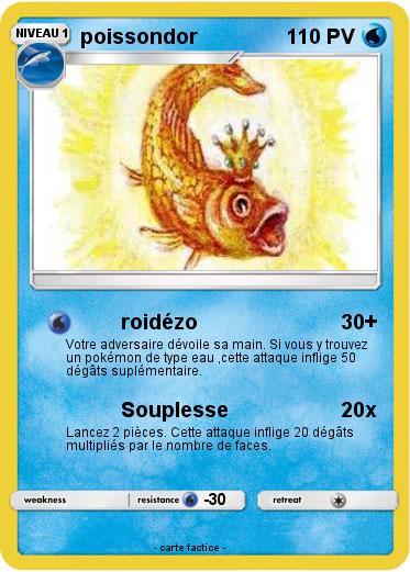 Pokemon poissondor