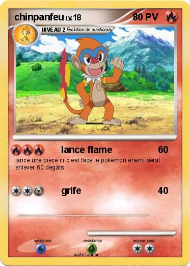 Pokemon chinpanfeu