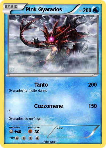 Pokemon Pink Gyarados