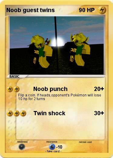 Pokemon Noob guest twins