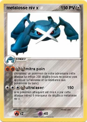 Pokemon metalosse niv x