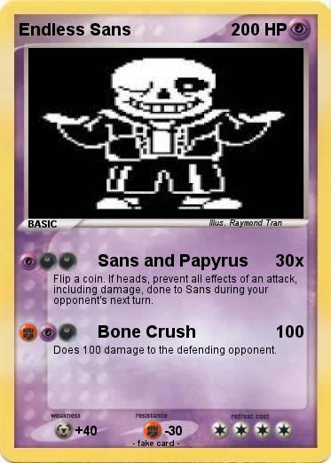 Pokemon Endless Sans