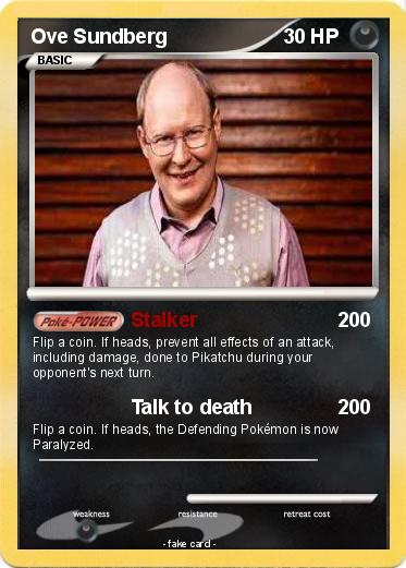 Pokemon Ove Sundberg
