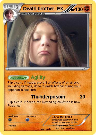 Pokemon Death brother  EX
