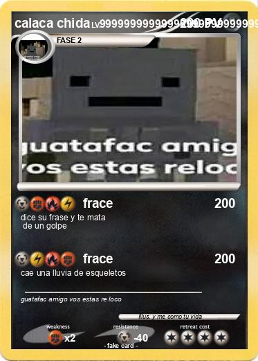 Pokemon calaca chida